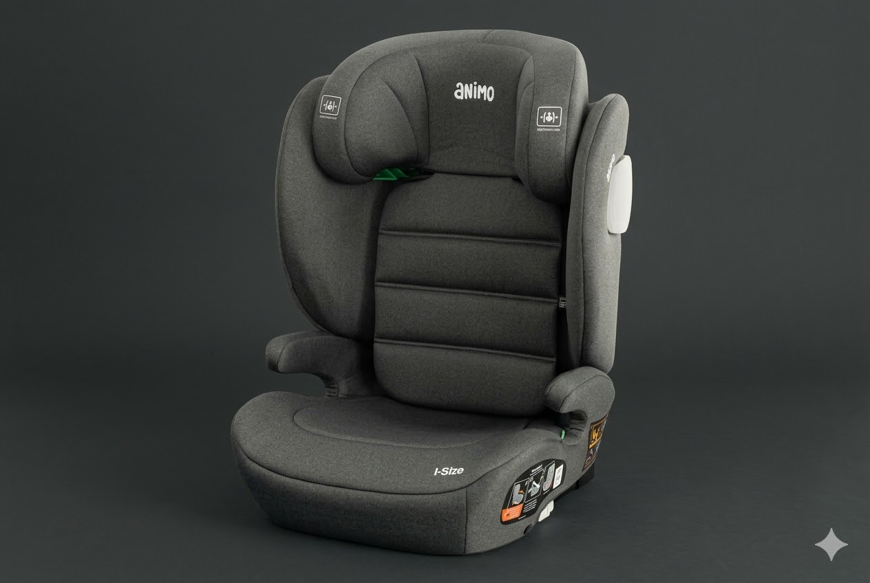Ghế ngồi ô tô Animo Flexi Isofix phù hợp cho bé từ 3 – 12 tuổi