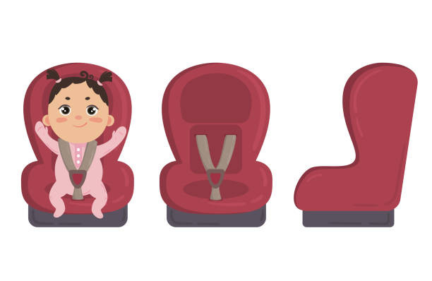 Sử dụng nôi an toàn trên ô tô cho trẻ sơ sinh đạt chuẩn bảo vệ cột sống