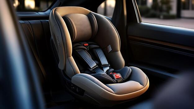 Ghe an toan tre em chuẩn ISOFIX mang lai su vung chai tuyet doi khi di chuyen
