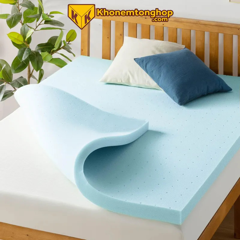 Chất liệu Memory Foam có khả năng ghi nhớ hình dạng và giảm áp lực tối đa