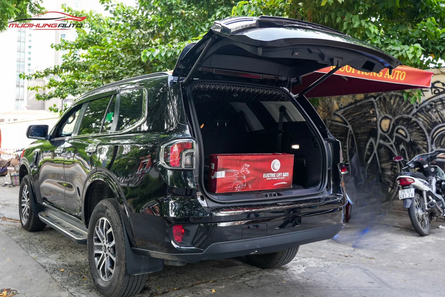 Thiết kế cốp điện hiện đại trên các dòng xe thế hệ mới mang lại sự tiện lợi tối đa