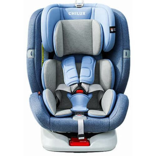 Cận cảnh lớp đệm an toàn trẻ em của ghế Chilux Roy 360 với chất liệu thoáng khí