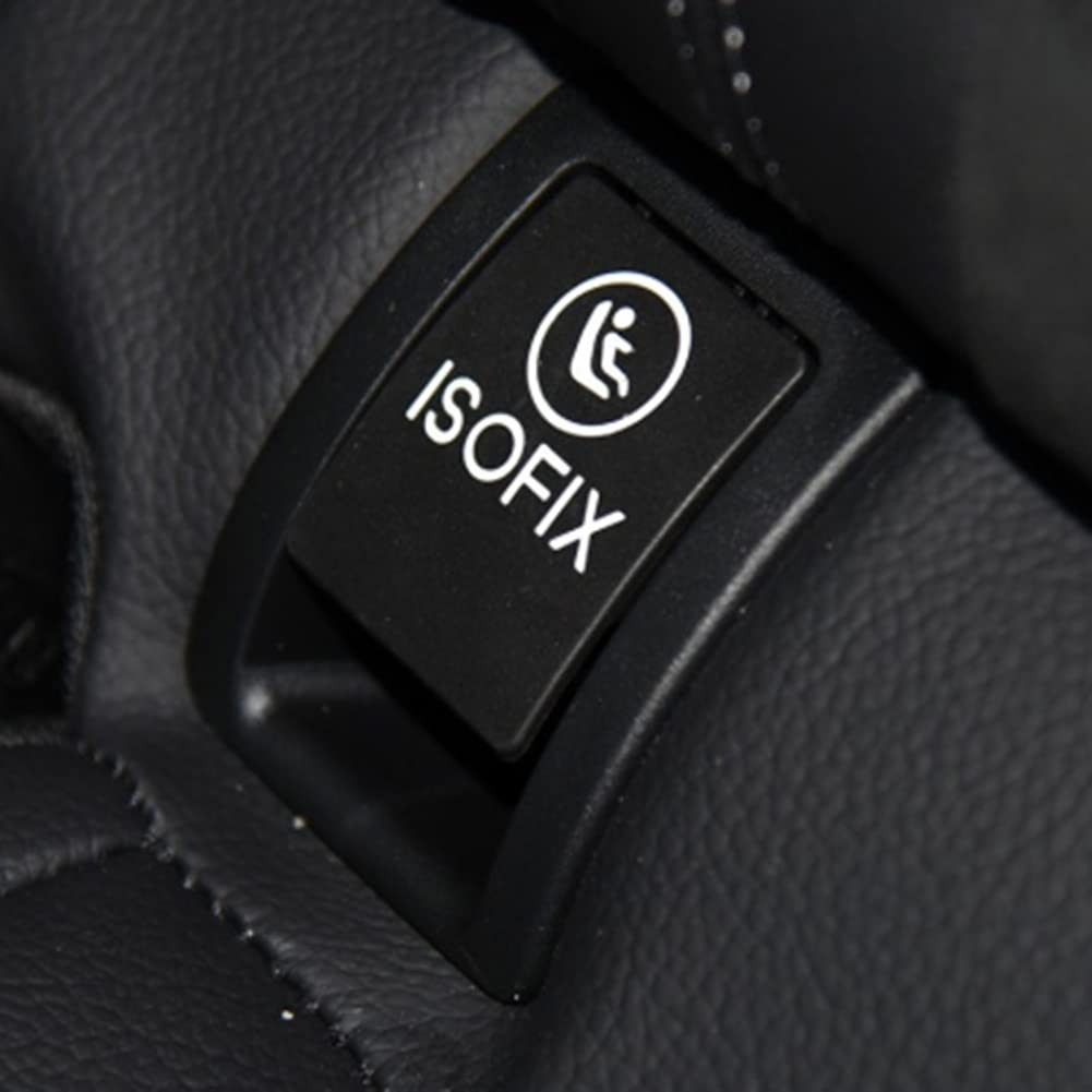 Cận cảnh điểm neo ISOFIX trên ghế da xe Mercedes-Benz để lắp ghế an toàn