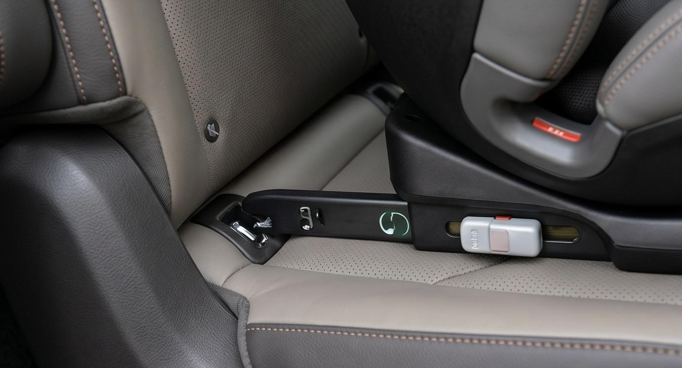 Lắp đặt ghế an toàn cho trẻ em trên ô tô Kia Carnival có hệ thống ISOFIX