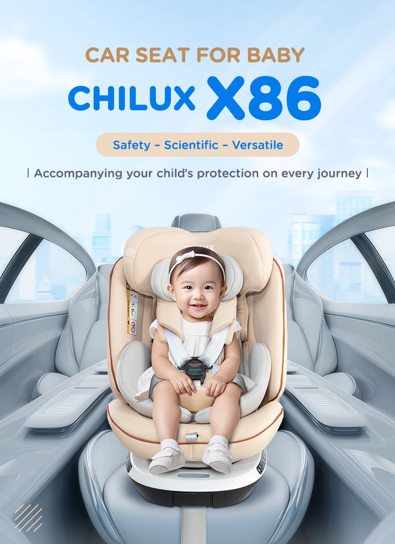 Dòng ghế an toàn trẻ em Chilux hiện đại phù hợp cho nhiều lứa tuổi