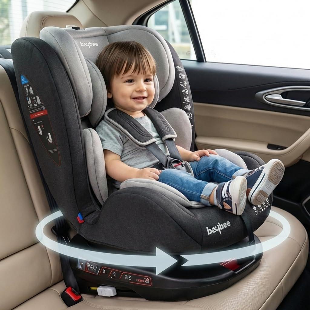 Mẫu ghế an toàn trẻ em trên ô tô đa năng có tích hợp hệ thống ISOFIX