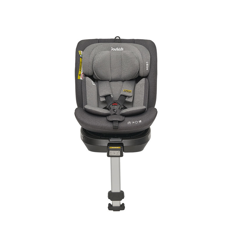 Ghế an toàn trẻ em Jovikids Ranger lắp đặt bằng hệ thống ISOFIX và chân chống lực vững chãi