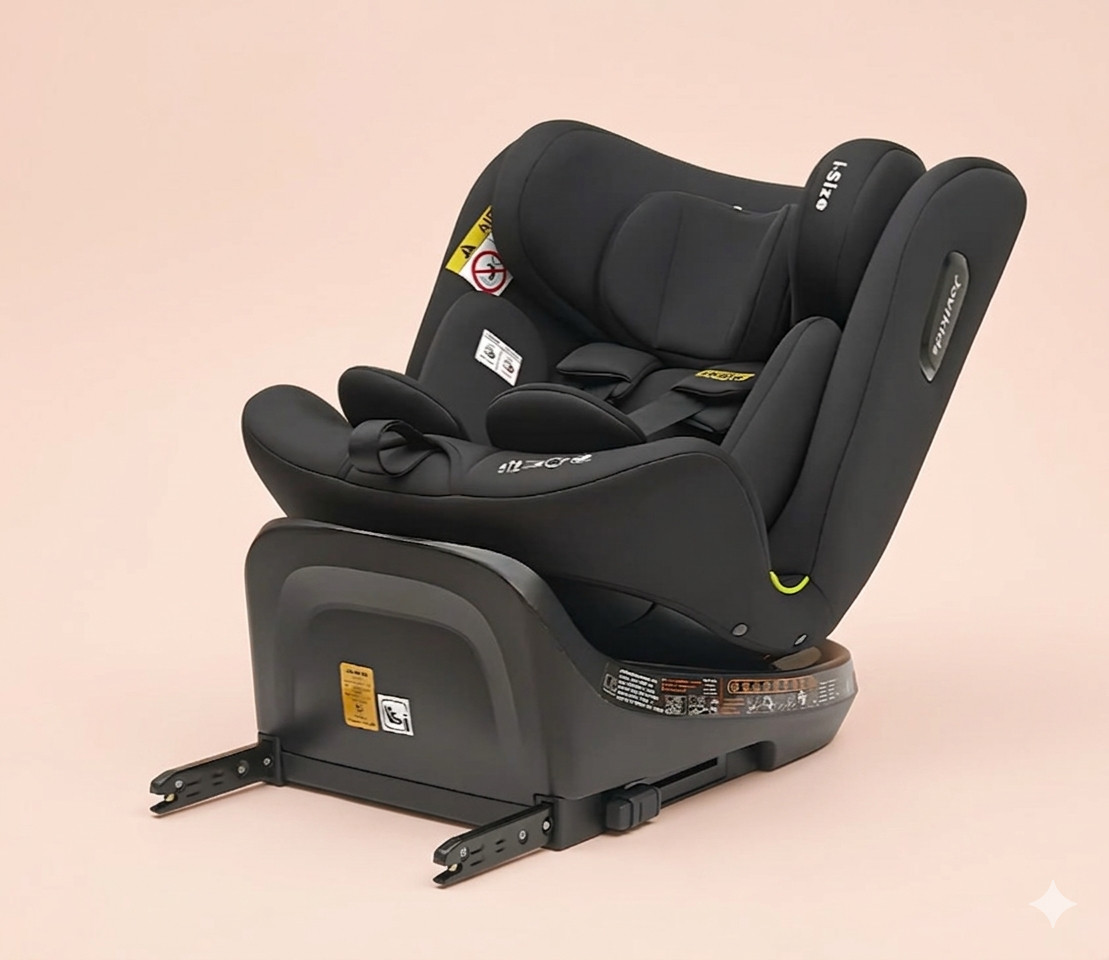 Ghế ngồi ô tô Jovikids với thiết kế công thái học và đệm Memory Foam êm ái