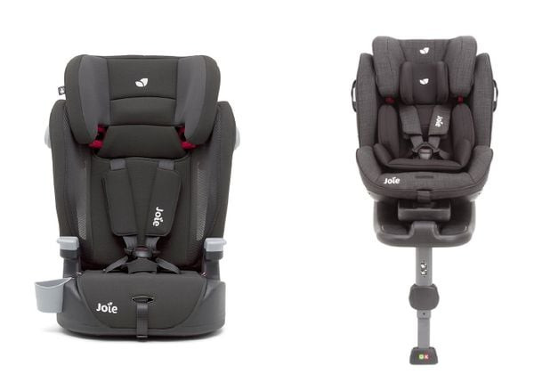 Hình ảnh so sánh trực quan giữa phương pháp lắp đặt ghế bằng dây đai an toàn và hệ thống ISOFIX