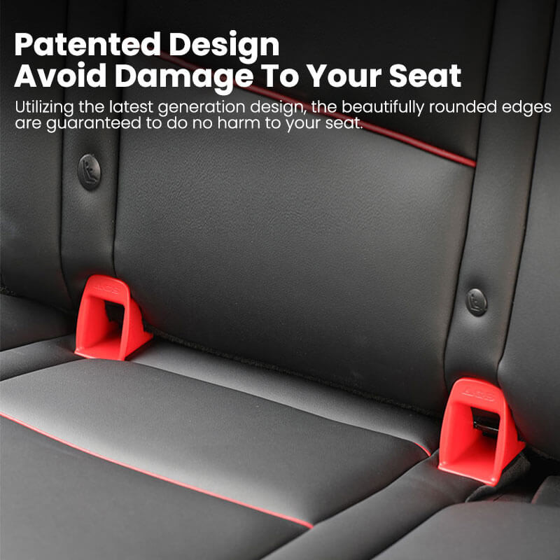 Hệ thống chốt ISOFIX của ghế an toàn trẻ em giúp lắp đặt chắc chắn trên ô tô
