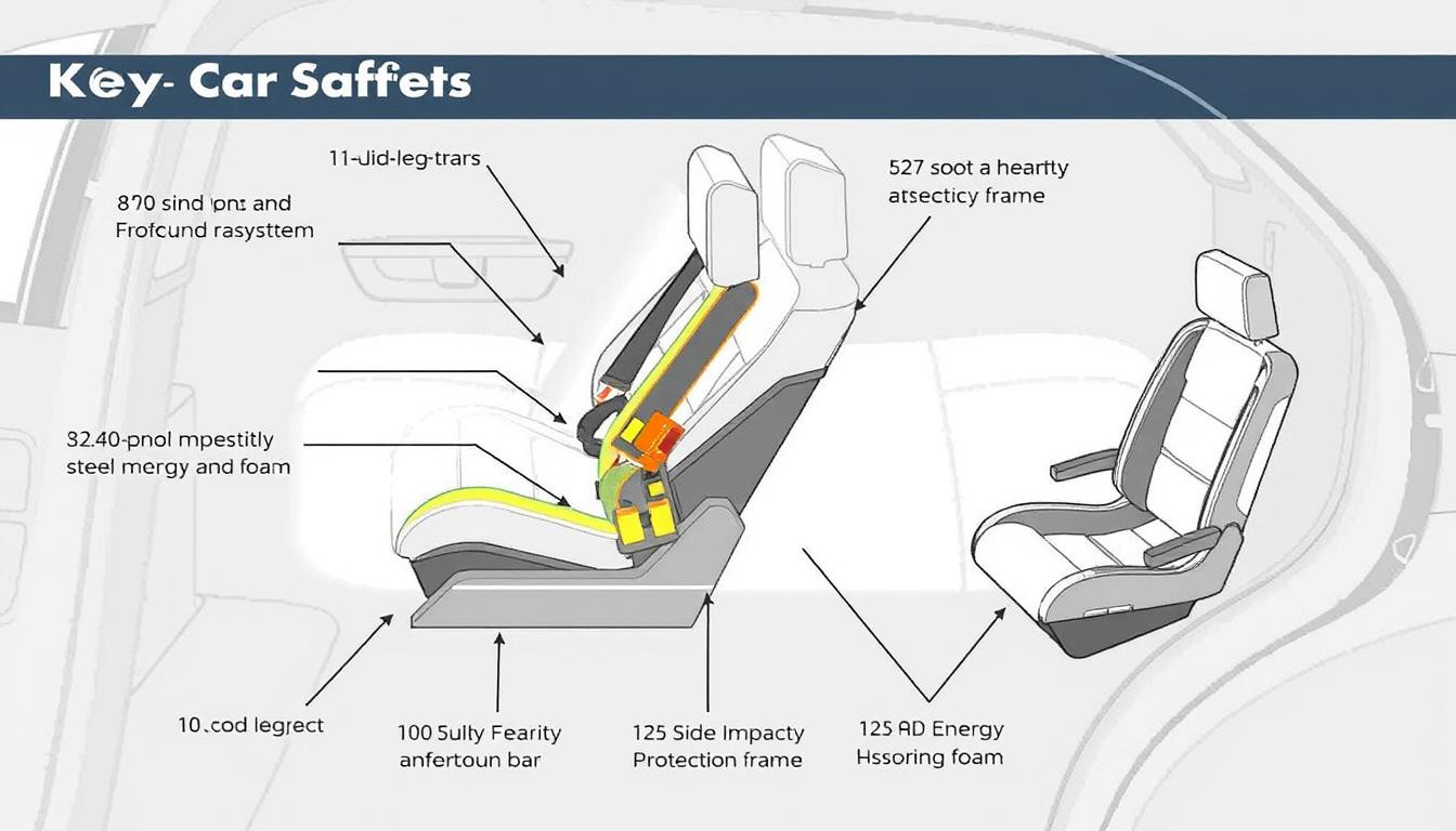 Hệ thống chốt ISOFIX và bảo vệ va chạm hông của ghế an toàn trẻ em trên ô tô