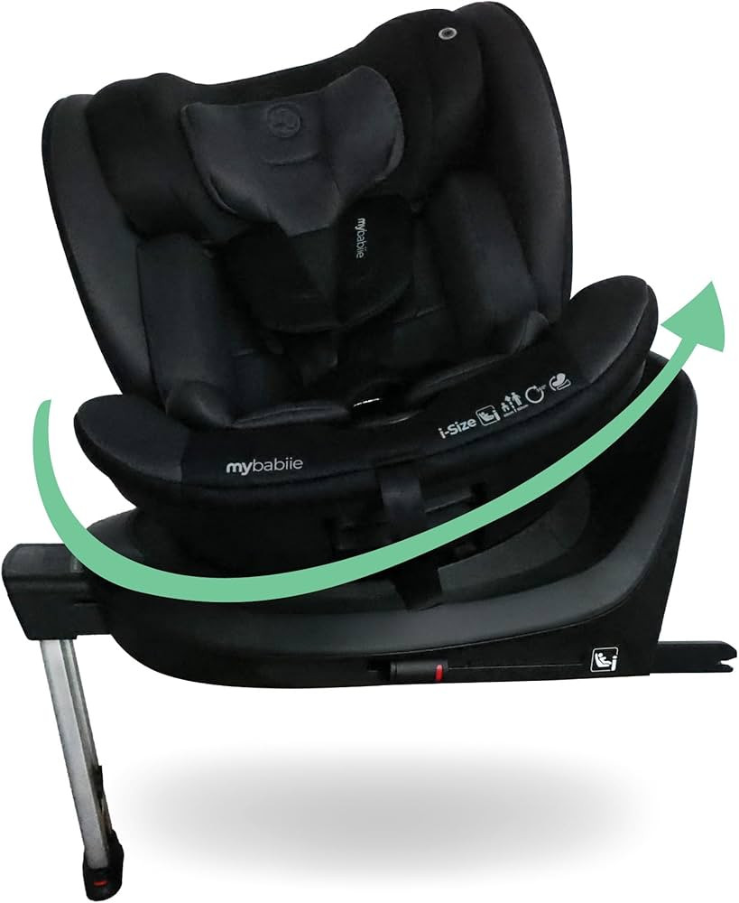 Hệ thống lắp đặt Isofix thông minh và tính năng xoay 360 độ của ghế an toàn trẻ em