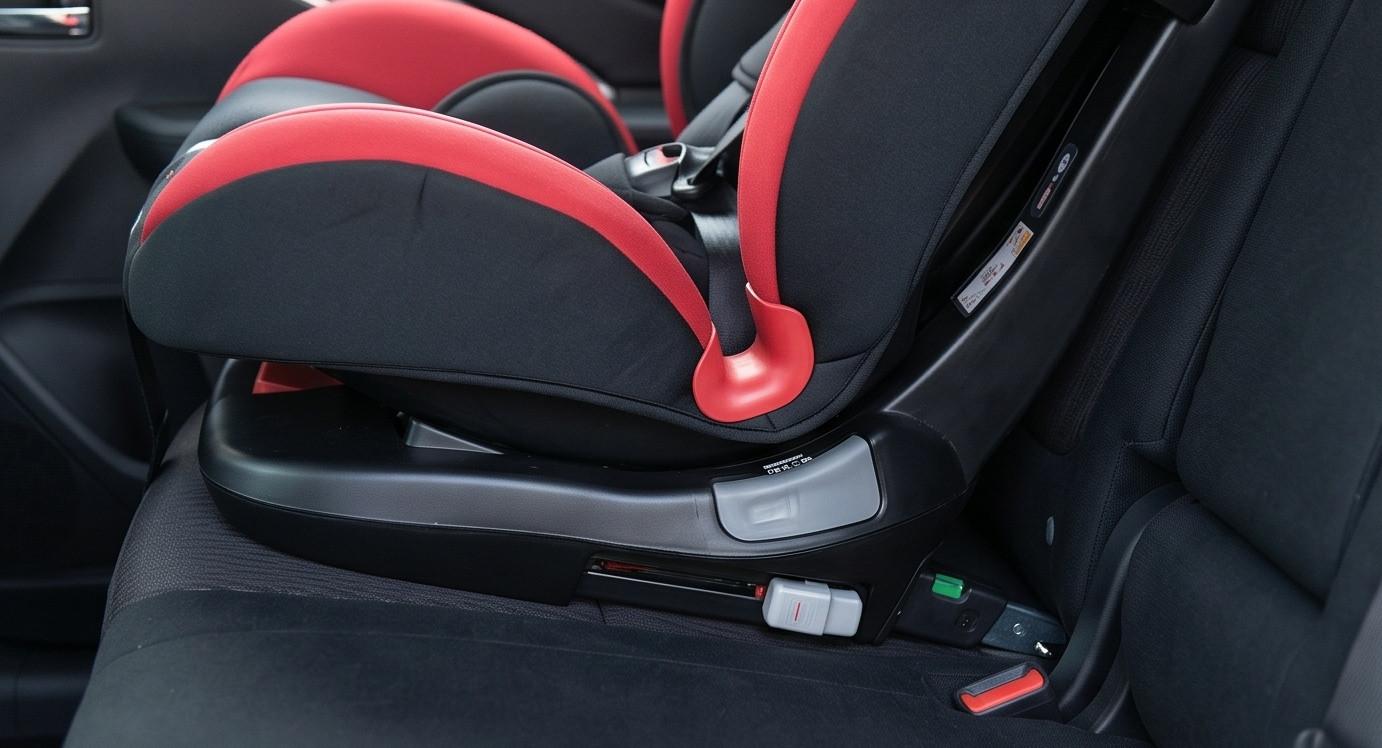 Hệ thống chốt ISOFIX và Top Tether lắp đặt ghế an toàn cho trẻ em trên Mitsubishi Xpander