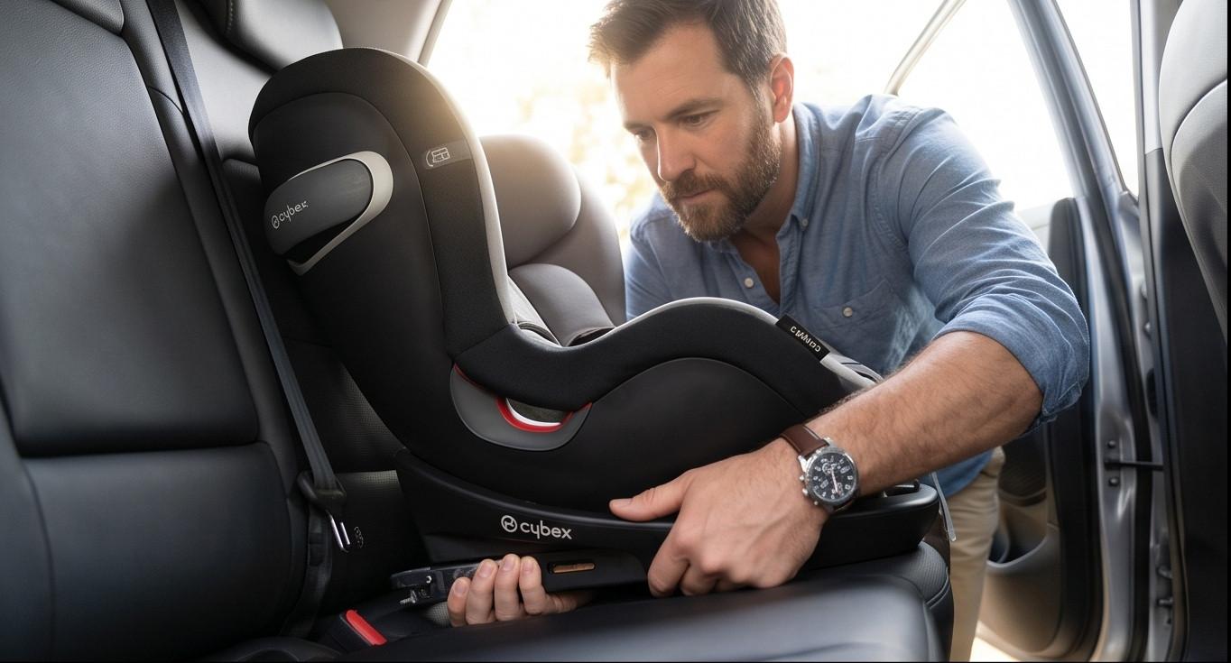 Hướng dẫn lắp đặt ghế an toàn trẻ em trên ô tô Hyundai Creta sử dụng hệ thống ISOFIX