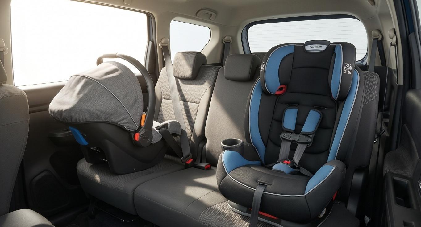 Lắp đặt ghế an toàn trẻ em trên ô tô Suzuki Ertiga đảm bảo chuẩn ISOFIX và an toàn