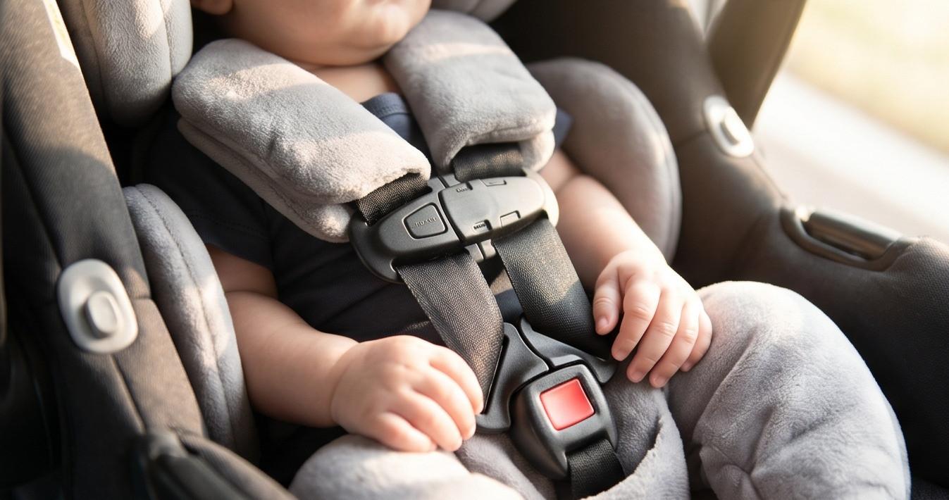 Sử dụng nôi an toàn trên ô tô cho trẻ sơ sinh phù hợp với khoảng cách ghế của MG ZS